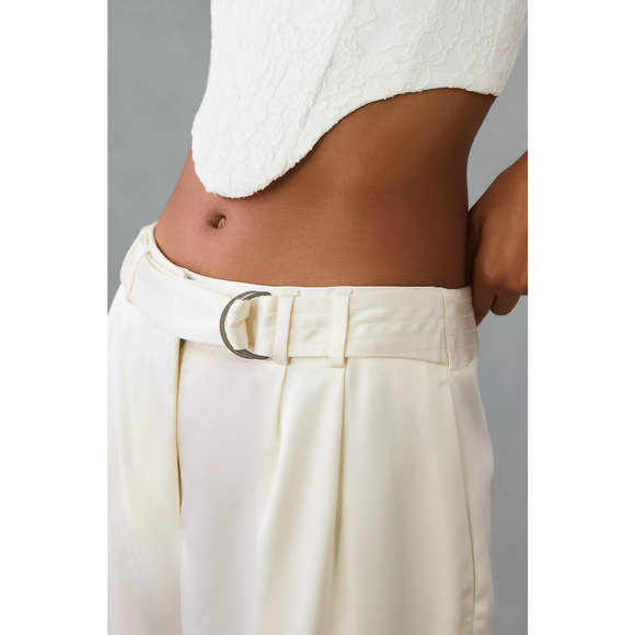 Anthropologie Maeve Satin Pants - New 12 - Picture 5 of 8